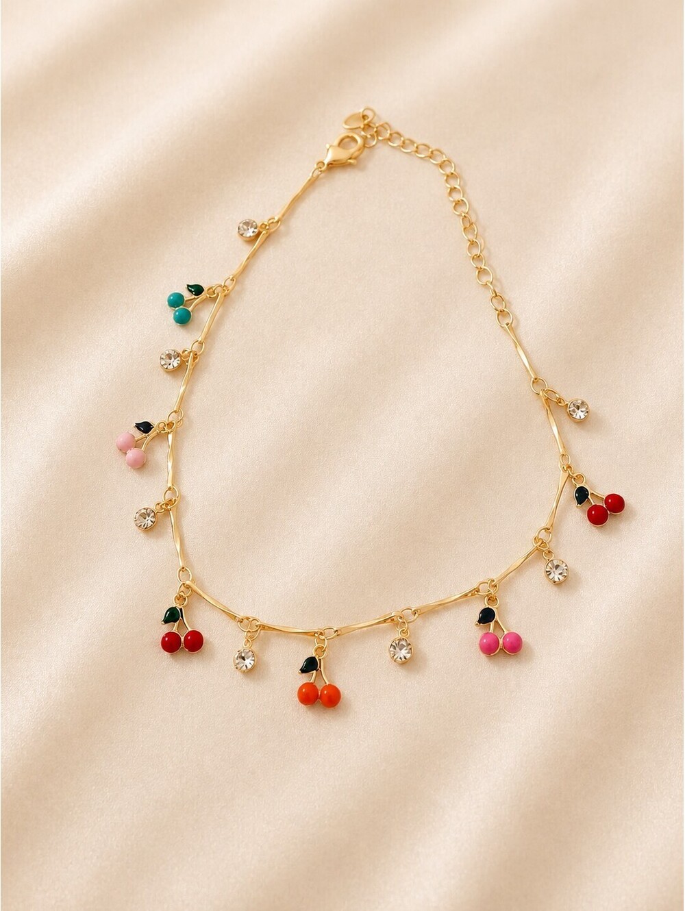 Cherry Anklet